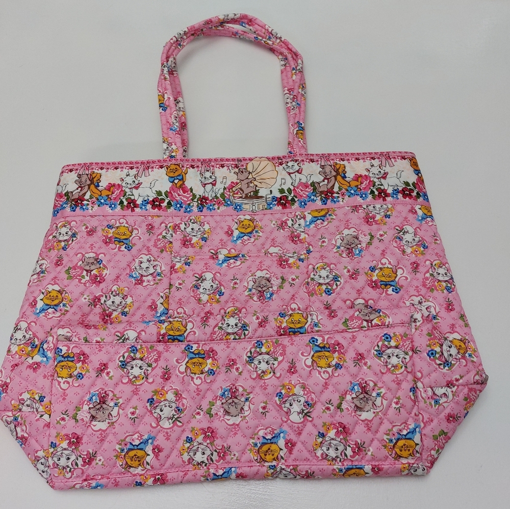 Vera Bradley Disney Original Zip Tote Aristocats NWT - Picture 3 of 6